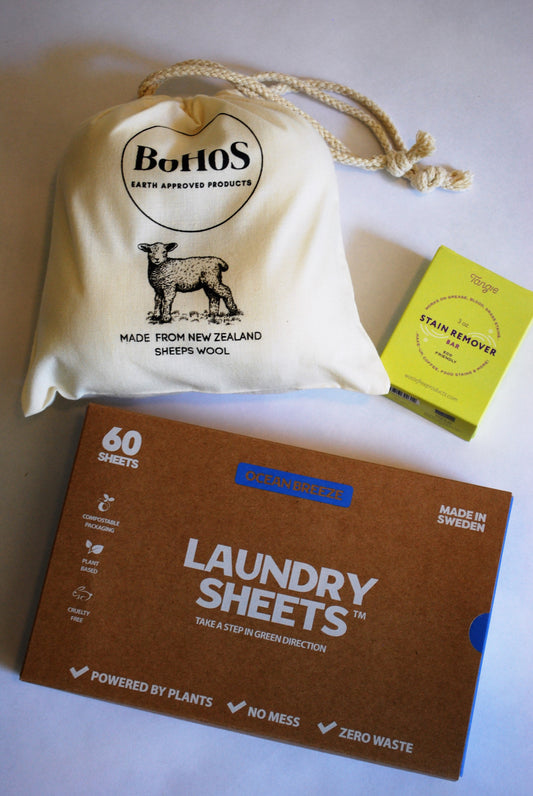 Zero-waste Laundry Kit - Hypoallergenic, Non-toxic, Kid-Safe