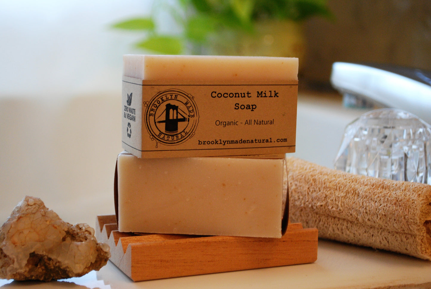 Plant-based Body Soap Bar - Vegan, 100% Natural, Plastic-free, Zero-waste